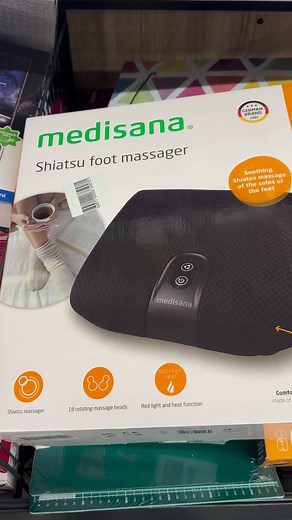 Shiatsu foot massager in Lidl | Rina In London