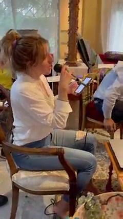 Rehearsing before the show was so much fun 😃 #jennifergrout #oumkalthoum #tarab #arabicmusic #classicalsinging #egypt #morocco #musicrehearsal | Jennifer Grout جينيفر جراوت