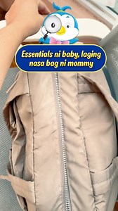 Bag ni mommy, laging may dalang essentials for baby, tulad ng Twins Lampein – designed for comfort and absorbency! 👶🏻🩵 Available in all Mercury Drugstores, Supermarkets, Groceries and Drugstores nationwide. | Twins Lampein Baby Diaper