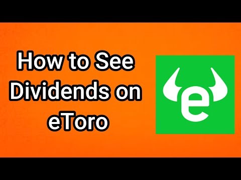 How to See Dividends on eToro (2025)