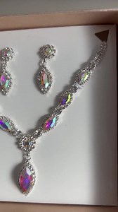 Vintage Aurora Borealis Crystal Choker: 1960s Silver Necklace - Etsy Canada