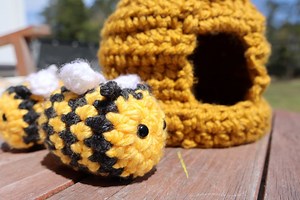 Bumble Bee   Beehive CROCHET PATTERN - Bumblebee Amigurumi Toy - Baby Shower Gift - Tiktok Bee Crochet for Beginners - Quick & Easy - Etsy