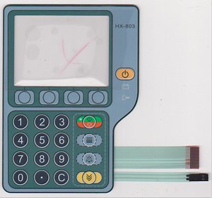 [Hot Item] Customize Silk-Screen Printed 3m Adhesive N Infusion Pump Medical Membrane Switch