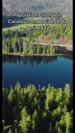 National population change was 1.31% #MyFallStarbucksOrder #fyp #foryou #canada #population #change #populationchange #map #maps #mapping #mapper #geography