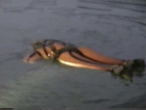 Mark V deep sea diver blow up - diving suit inflation