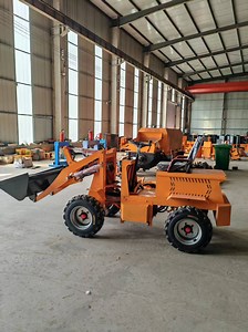 [Hot Item] 0.6ton Top Quality Micro Small Mini Articulated Wheel Loader Compact Electric Mini Wheeled Loader