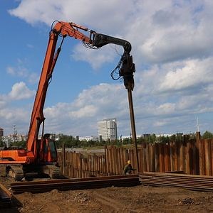 [Hot Item] Juxiang S250 Hydraulic Vibro Hammer for Excavator Steel Sheet Piles Installation