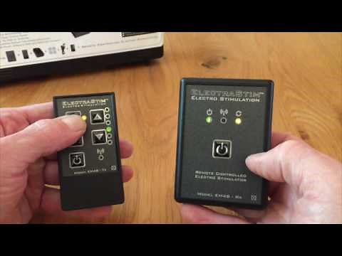 ElectraStim EM48 Remote Control Stimulator feature demo