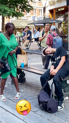 20K views · 47 reactions | Falling asleep on strangers  . . #humor #foryou #viralreels #trendingreels #pranks #prankvideo #prankster #pranking #instashorts #matlabiduniya | Matlabi Duniya | Facebook