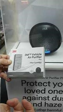 3M SMART VEHICLE AIR PURIFIER PLUS BLACK FOR EXP - PN38816