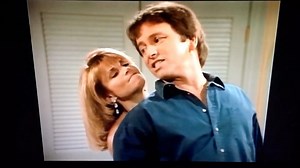 Markie Post and John Ritter in a cute scene season 1 of Hearts Afire (1992) #MarkiePost #johnritter #heartsafire #tvshow #comedyshow #cute #tvlegends #comedylegends #legends #beloved #the90s #90s | Nicole Kerester