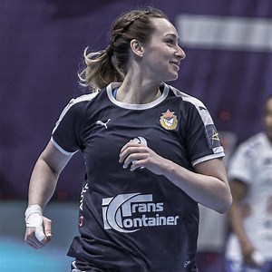 The ПГК ЦСКА left wing Polina Gorshkova 🇷🇺 is bringing a exceptional season to a close. It will her first participation at the Delo #ehffinal4 and for her club, CSKA. Which one of her goals do you like best? 👇 | EHF Champions League
