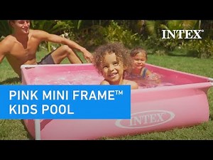 Piscina desmontable Pink Mini Frame™ Kids Pool