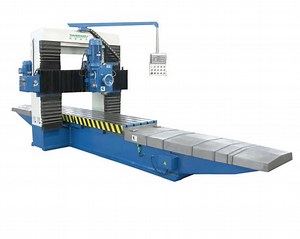 [Hot Item] Double Column Gantry Milling Machine with Right-Angular Milling Head
