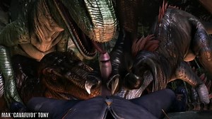 Cavafly01 into the raptors' nest (scene 100)