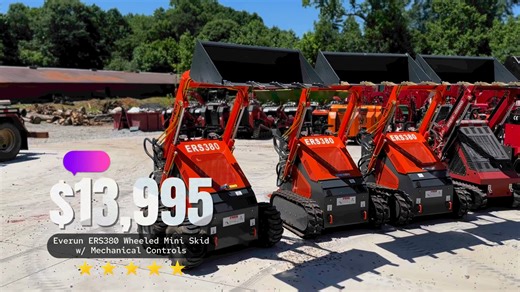 Chipper LLC Big Moving Sale! We have great deals going on all sorts of equipment! Check out chipperllcsales.com to see low prices on Mini Skid Steers, Wheel Loaders, Mini Excavators, Chippers, and more. We are moving into our new location at 9401 Cumming Hwy, Canton, GA 30115 and we have priced inventory to move. #miniskidsteer #MiniExcavator #wheelloader #ironrhinoequipment #chipper | Chipper LLC Trailers and Equipment
