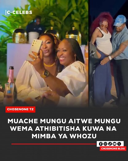 Baada ya tetesi kuwa nyingi kuhusu Mimba ya Wema Sepetu na Whozu, hatimaye muhusika Mwenyewe Muigizaji Wema Sepetu amethibitisha kupitia ukurasa wake wa Instagram kuwa ana Mimba ya Whozu. Ameshare video hii inayoonesha marafiki zake mbali mbali waliohudhuria kwenye Baby Shower ya mtoto wao. Una kipi cha kuwaambia Wema na Whozu!! #ifm #Mackvoice #zuchu #harmonize