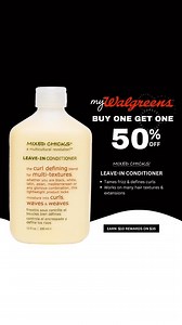 31 reactions · 8 comments | On right now ! @walgreens buy one get one 50% off sale. #walgreeens #curlyhair #curlyhairstyles #itsminetodefine #allhairtypes | Mixed Chicks | Facebook