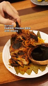 Get your hands messy and your tastebuds happy with the juiciest, most flavorful DABAW Chicken BBQ! 🔥 Taste it at Ta-Cow! | Chef Patrick Co