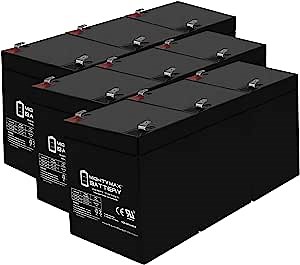 Amazon.com: Mighty Max Battery 12V 5AH SLA Battery Replacement for Tomos Revival - 9 Pack : Health & Household