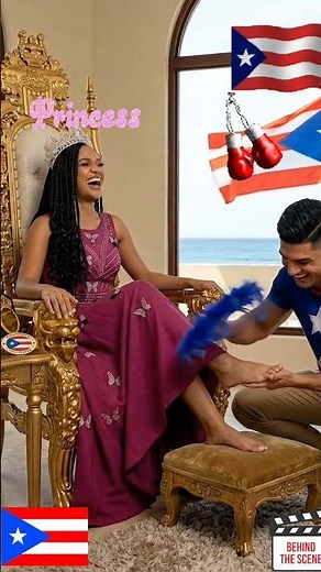 The Royalty & The Boxer - Princess Kayla get her feet tickle 🤗 part 2