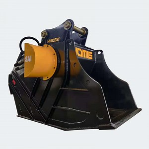 [Hot Item] Factory Direct Sale Crusher Bucket Excavator Attachment Jaw Stone Crusher Bucket for Sale