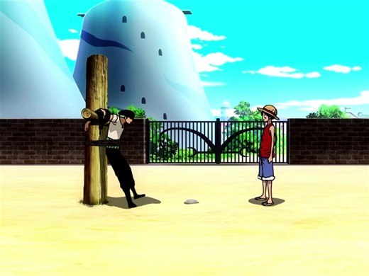 Zoro and Luffy Adventure in the Anime World