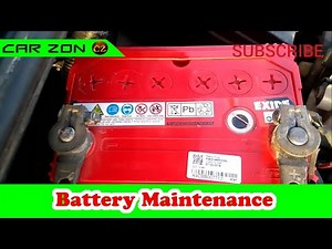 Battery maintenance in car - Tamil