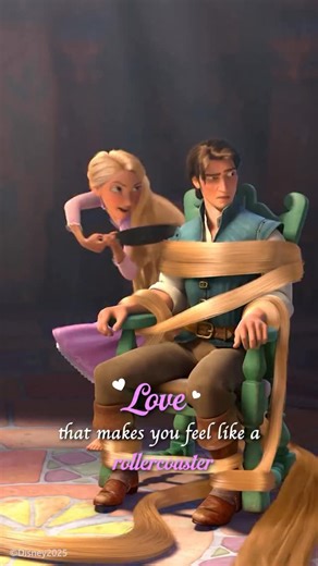 In the middle all this somehow, you found each other! #tangled #rapunzel #eugene #disney #disneyindia | Disney India