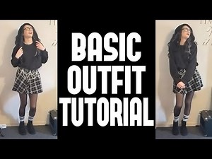 Crossdressing Tutorial For Beginners (Basic Outfit Tutorial)