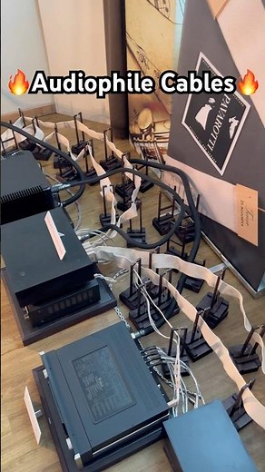 Audiophile HiEnd Cables ⚙️ Home HighEnd Stereo Sound System ❤️ #speaker #hifi #hiend #audio #setup