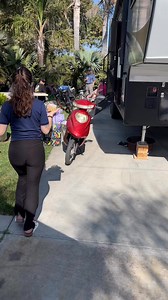 Here is Adriana making one of our guests feel extra special on her birthday stay at Ventura Beach RV Resort #birthday #fyp #travel #explore #beachweather #ventura | Ventura Beach RV Resort