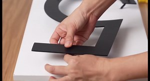 15 Inch Metal House Numbers For Outside,Large Address Number for House Floating Black Extra Large House Numbers for Outside Home Address Numbers 4