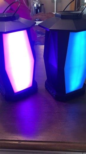 Ambient speakers wireless Bluetooth speaker #ledlights #rgblights #rgbspeaker #fyp #foryou