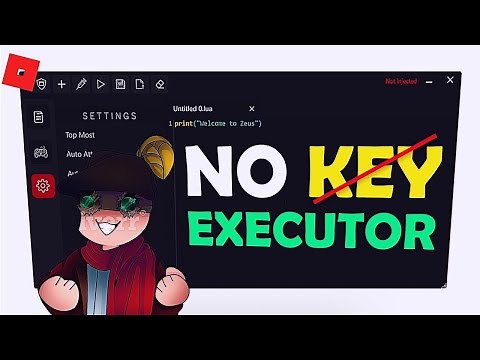 Zeus X | *Level 8* FREE Script Executor | ROBLOX! NO KEY! | Free download Script for Roblox!