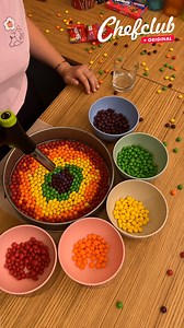 131K views · 399 reactions | Skittles Rainbow Cake! This colorful cake will bake your day  | Chefclub GruB | Facebook