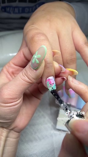Love this Easter set! Simple and cute! EASY MONEY ✨ #nails #nailsart #nailsdesign #fypシ #manicure #nailtech #beauty #trending #nailstudio #nailstudiotour #viral #easteregg #nailarttutorial #nailtutorial #nailsartvideos #nailoftiktok
