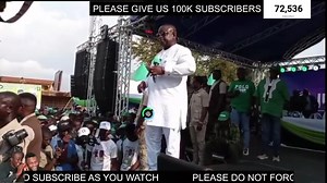 THE STATEMENT OF PRESIDENT BIO AT ATOUGA MINI STADIUM AFTER5 HIS NOMINATION AT ECSL | Wi Yard