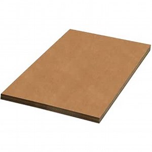 AVIDITI Corrugated Cardboard Sheets 20" x 30" (5 Pack) Large Card Board for Layer Separation Packaging Mailing Shipping Packing, and Protecting Products from Forklift Damage - 5 Pack