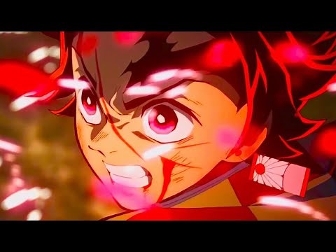 Tanjiro Vs Rui - Full Fight Scene | Demon Slayer (CLIP 4K)