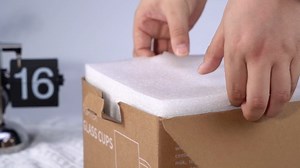 Glass Coffee Mugs 17oz - Set of 4, Clear Espresso Cups with Colored Handle, Large Capacity Wide Mouth Mugs for Latte, Cappuccino, Tea and Hot & Cold Beverages, Dishwasher & Microwave Safe