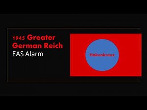1945 Greater German Reich EAS Alarm