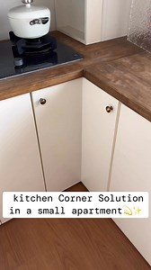 116K views · 314 reactions | How to decorate a corner kitchen in a small apartment?  What do you think about this solution? • • #kitchencorner #kitchencabinetry #KitchenStorageSolutions | Tiffany Design Studio | Facebook