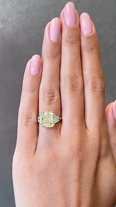 1K views · 18 reactions | Are non-traditional engagement rings more your style? A fancy yellow diamond might be the perfect pick! | Kwiat | Facebook