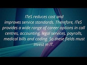 Introduction to IT and ITeS Industry