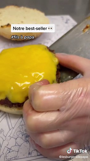 Les Burgers de Papa sur TikTok