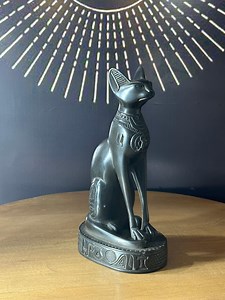Handmade Bastet Statue: Egyptian Goddess Replica - Etsy UK