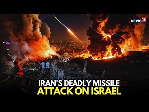 Iran’s Deadly Missile Attack on Israel | Iran Israel War News Today | Tel Aviv Hit LIVE