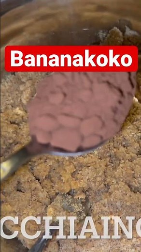 BANANACOKO- Palline di cioccolata alla banana fatte in casa semplicissime fa fare ottime da gustare
