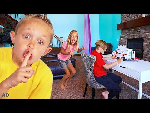 Spying on Jack to Take his Cool Toys! Kids Fun TV!